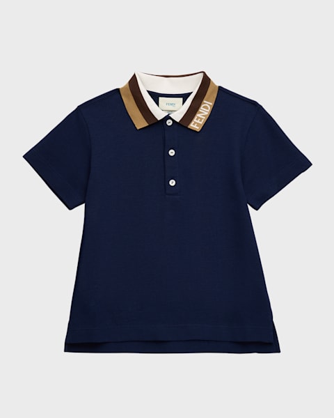Ralph Lauren Childrenswear Boy's Big Pony Pique Knit Polo