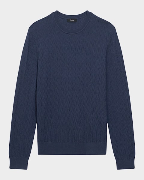Theory Men's Cameron Full-Zip Sweater | Neiman Marcus