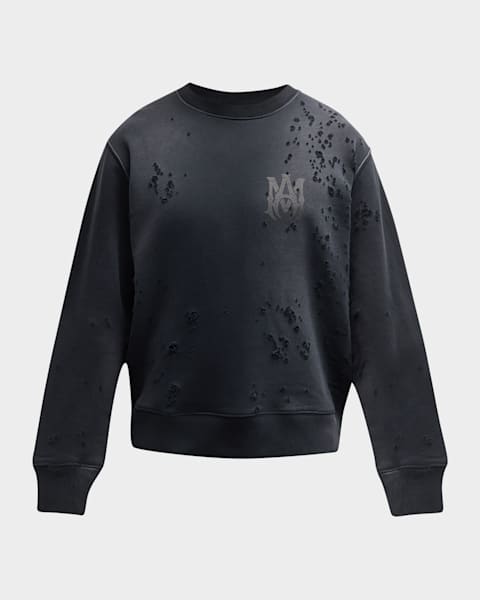 最安値 AMIRI Crystal Splash Logo Sweatshirt 最安値 AMIRI Crystal Splash Logo Sweatshirt