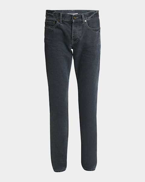 正規 Men's Laurent Saint Loose-Fit Marcus Neiman | Jeans Denim Faded パンツ