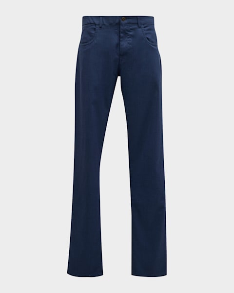 【関税&送料込】Balmain Wool Pants Balmain Men's Pleated Wool Pants | Neiman Marcus