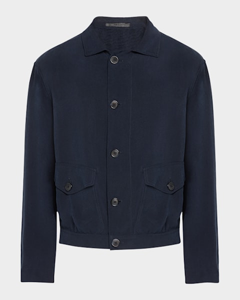 K*i様 willy chavarria chachi trucker jack Willy Chavarria Men's Chachi Denim Trucker Jacket | Neiman Marcus