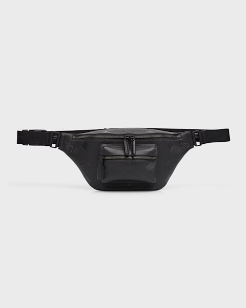 Givenchy Men's G-Zip Bumbag 4G Nylon Belt Bag | Neiman Marcus