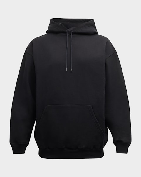 Balenciaga Men's Metal Outline Logo Hoodie | Neiman Marcus