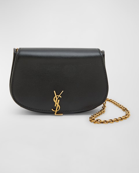 【送関込】Saint Laurent☆サンローラン Kate chain wallet Saint Laurent Kate Medium YSL Wallet on Chain in Croc
