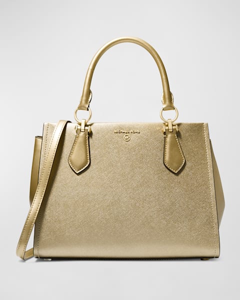 MICHAEL Michael Kors Marilyn Medium Leather Satchel Bag