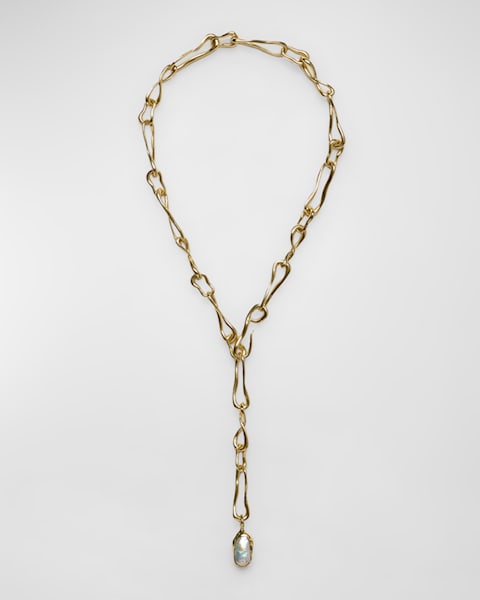 Gold Small Link Chain Necklace