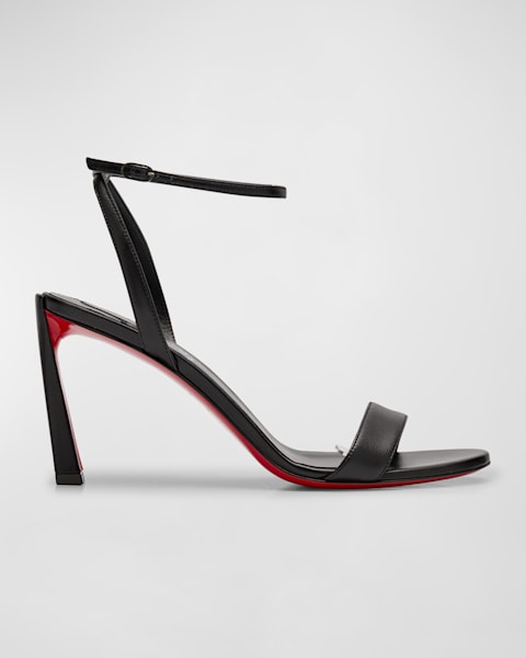 【特別送料無料！】 Christian Leopard-Print Red-Sole Queen Condora Louboutin ハイヒール/パンプス