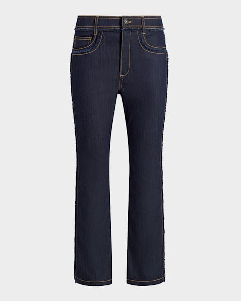 Smythe Bootcut Pants | Neiman Marcus