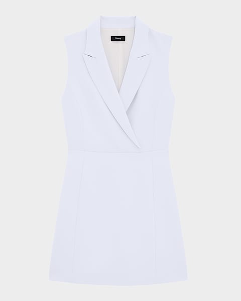 Theory Traceable Wool Slim Single-Breasted Blazer | Neiman
