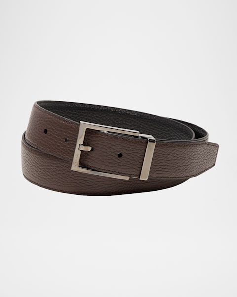 Loro Piana Men's Saddle Belt | Neiman Marcus