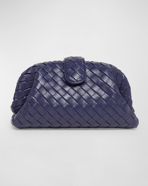 Bottega Veneta Lauren 1980 Mini Clutch Bag with Chain Strap