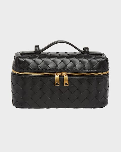 Bottega Veneta Zip Leather Pouch Shoulder Bag | Neiman Marcus