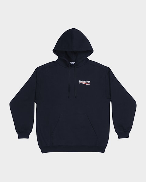 早期完売★BALENCIAGA POLITICAL CAMPAIGN HOODIE LARGE FIT Balenciaga Political Campaign Large Fit Hoodie 'Grey