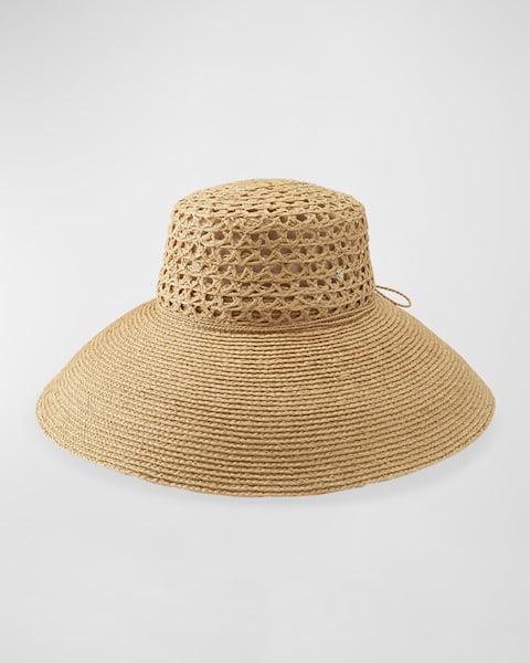 Classic 5 Raffia Sun Hat