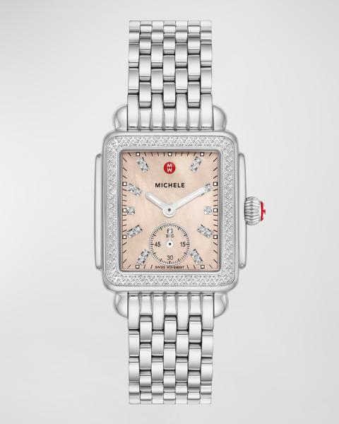 Limited Edition (#252 of 500) Michele Art Deco Diamond Pavé Watch Michele | Accessories | Limited Edition 252 Of 50 Michele  main image 4