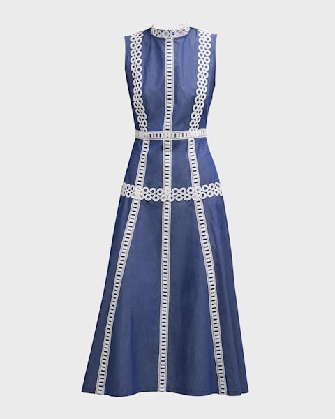 ワンピース ETRO FW25 Etro Knee Dress (WRHA0237 99JJD10 S9883) Etro Paisley Knee-Length Dress | Neiman Marcus