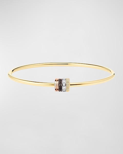 Boucheron Serpent Boheme 18K White Gold Aquaprase & Diamond