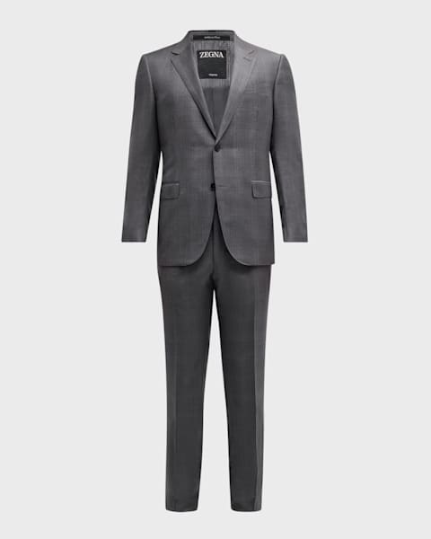 スーツ Hugo Boss Suit Set BOSS - Two-piece suit in performance-stretch seersucker