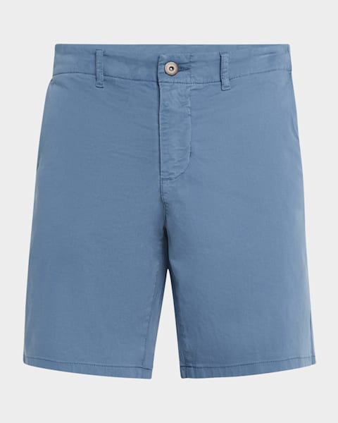 Ralph Lauren Purple Label Men's Eaton Cotton-Stretch Shorts