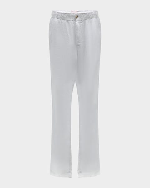 Men's Striped Straight Cargo Pants