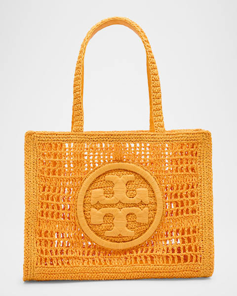 Tory Burch Small Straw Tote Bag | Neiman Marcus
