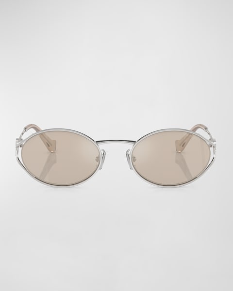 Swarovski White Metal & Plastic Glasses (Frames)
