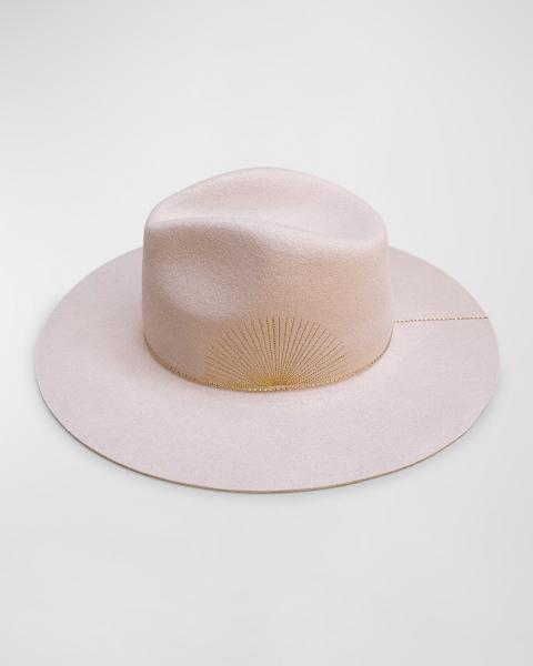 Eugenia Kim Emmanuelle Pink Straw Fedora | Neiman Marcus display picture 2