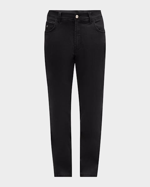 Golden Goose Men's Journey Happy One Wash Denim Jeans