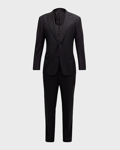 Giorgio Armani Men's Heritage Pinstripe Oversized Suit