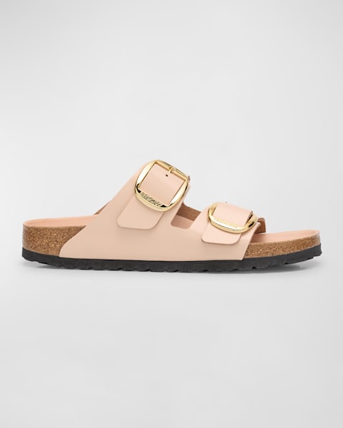 BIRKENSTOCK St. Barths Exquisite Leather Sandals | Neiman Marcus