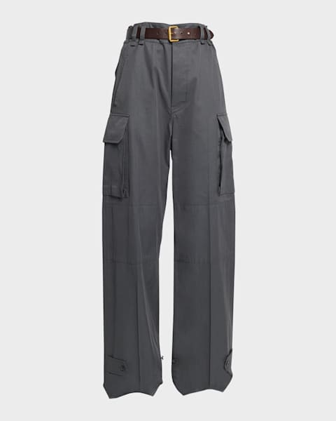 サテンカーゴパンツ｜SATIN CARGO PANTSの通販｜regleam