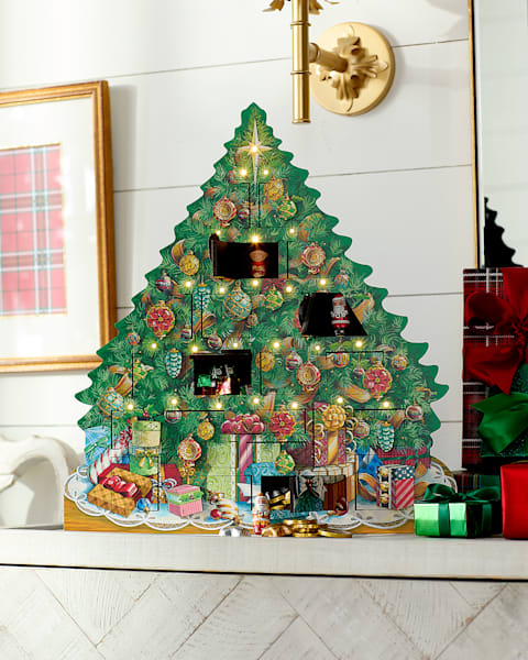 Christmas Tree Advent Calendar
