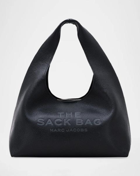 Marc Jacobs The Micro Grain Leather Top Handle Sack | Neiman Marcus