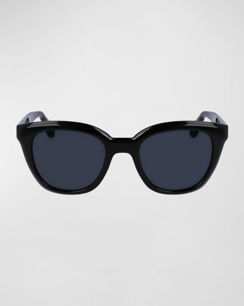 Classic Logo Acetate Cat-Eye Sunglasses | Neiman Marcus display picture 1