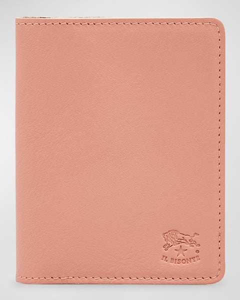 Il Bisonte Uffizi Leather Card Case | Neiman Marcus