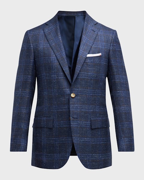 Emporio Armani Men's Rice Stitch Sport Coat | Neiman Marcus