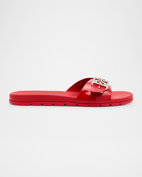 Kira Metallic Dual-Band Mule Sandals