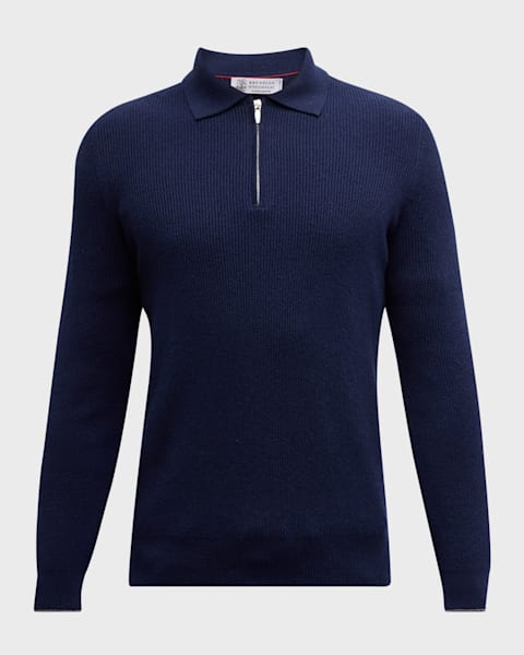 Etro Men's Jacquard Cotton-Cashmere Sweater | Neiman Marcus