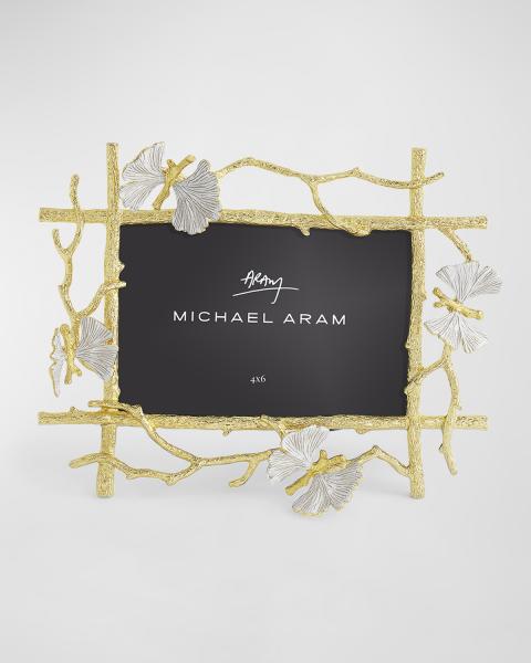 Michael Aram Calla Lily Easel Picture Frame, 4