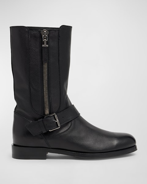 ショートブーツ・ブーティ CHLOE JANIS ANKLE BOOTS IN PATENT LEATHER Chloe Janis Patent Leather Booties | Neiman Marcus