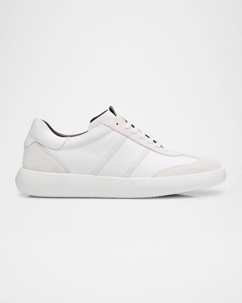 Brioni Men's Leather Low-Top Sneakers | Neiman Marcus