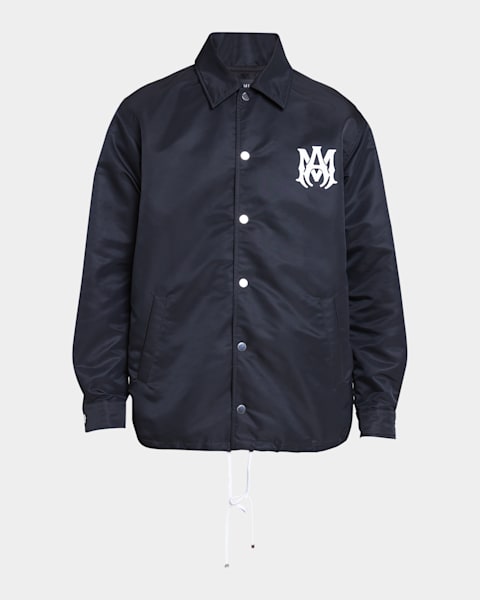 ◆AMIRI◆MA Quad ウインドブレーカー AMIRI: Black MA Quad Windbreaker Jacket | SSENSE