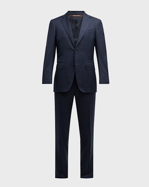 TOM FORD Men's Modern Fit Sharkskin Suit | Neiman Marcus