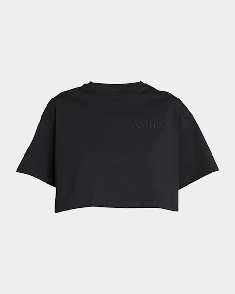 Tシャツ・カットソー AMIRI Hollywood Cafe Baby T-Shirt Amiri Amiri Hollywood Cafe Crop Baby T-Shirt | Neiman Marcus