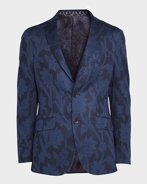 Etro Men's Paisley Jacquard Evening Jacket | Neiman Marcus