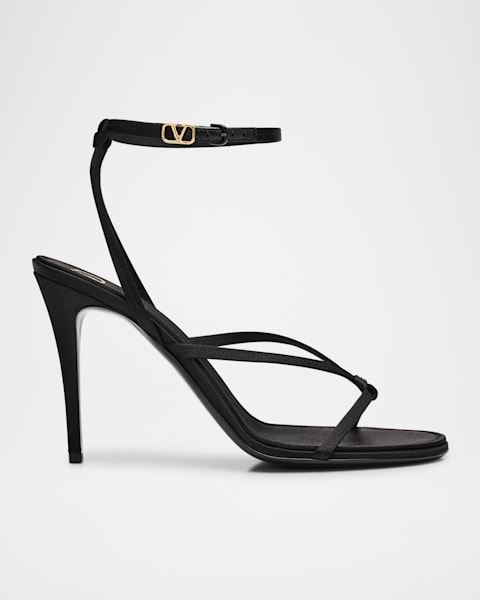 Rockstud T-Strap Flat Slide Sandals