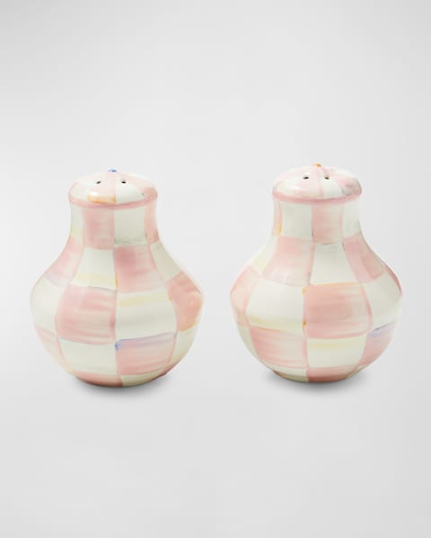 MacKenzie-Childs Cardinal Toile Salt & Pepper Shaker Set | Neiman