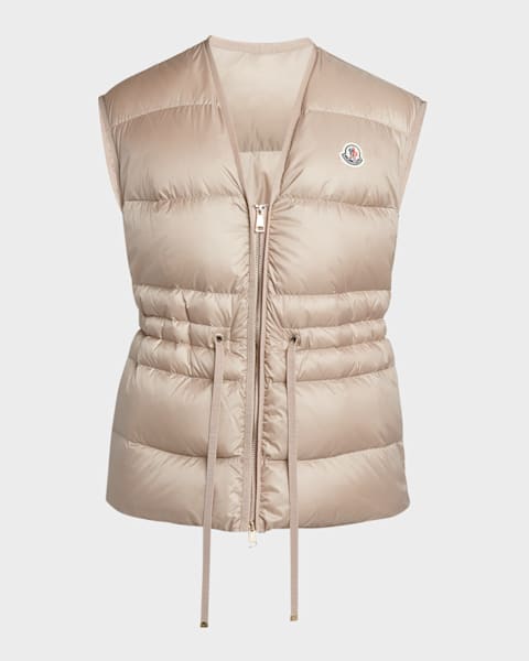 関税込 MONCLER | ERMIONE SHEARLING vest J20931A00065M437820J 0400021838251_BROWN_A1?wid=600