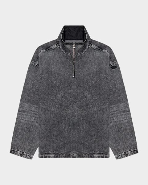 Diesel Men's S-BOXT-N5 Oversized D-Logo Sweatshirt | Neiman Marcus